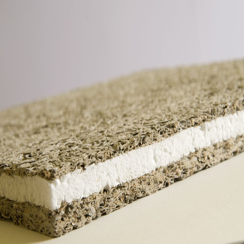 แผ่นเซลโลกรีต ชนิดโฟม ขนาด 1200 x 1200 x 25 มม.ผิวหน้าธรรมชาติ